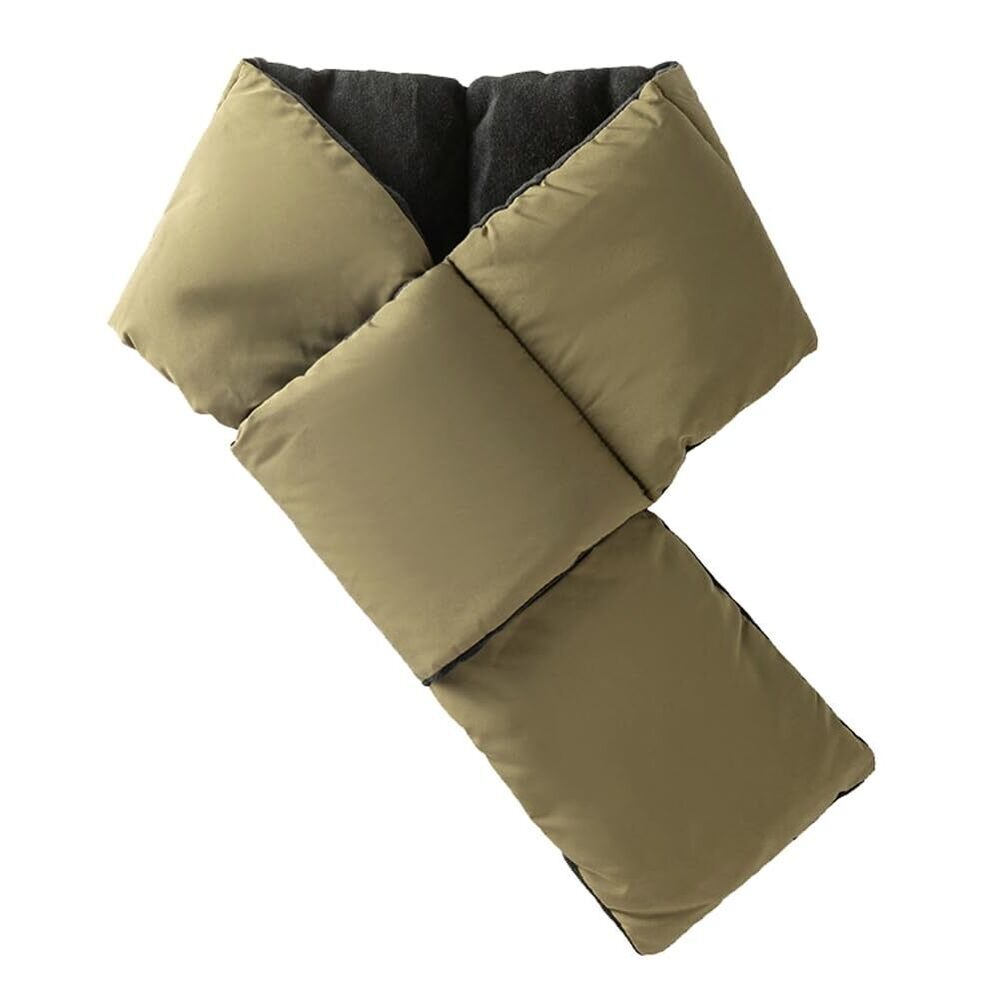 3962 Womens Puffer Scarf Soft Lightweight Neckwarmer Solid